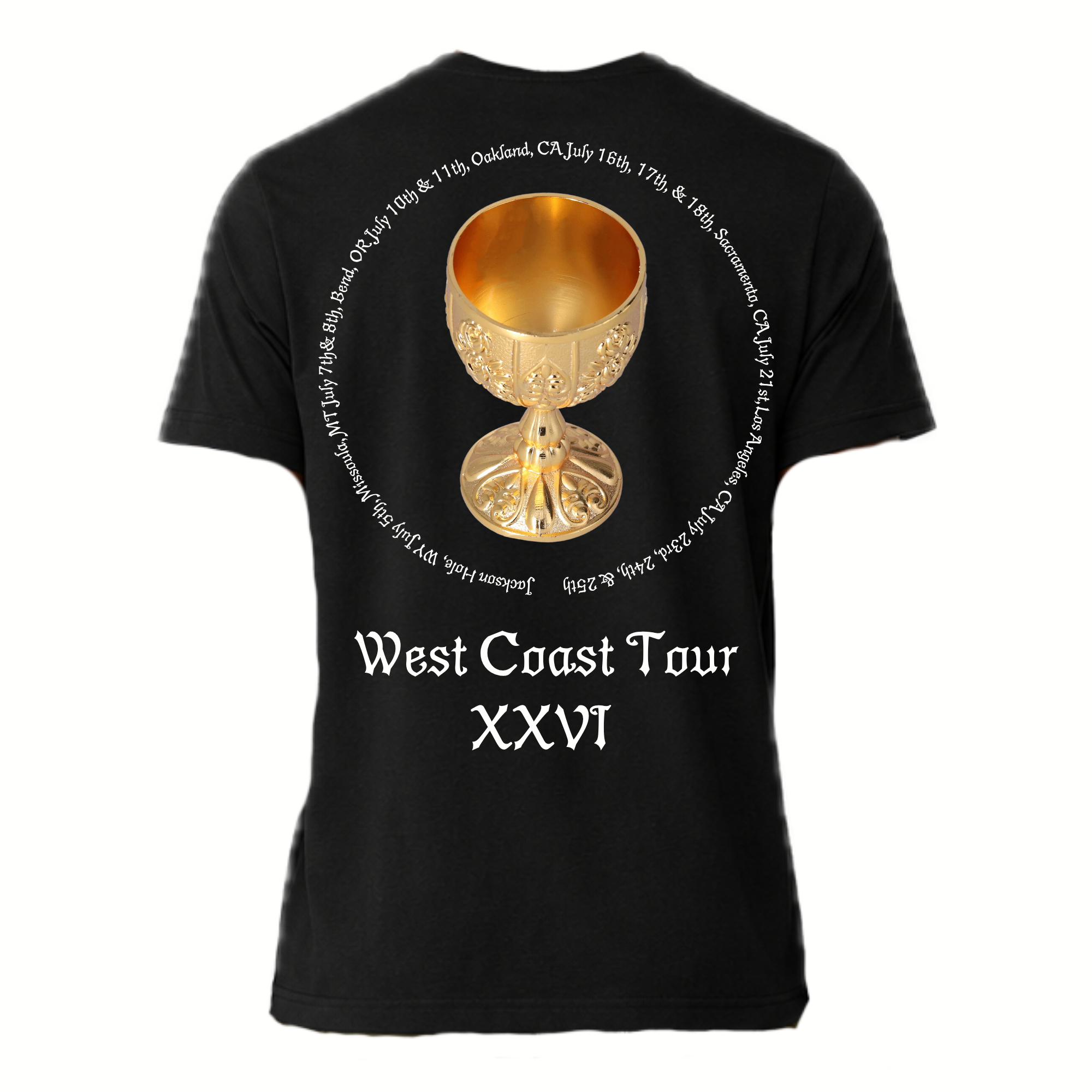 "The Last Supper" Widespread Panic Family Tour Shirt