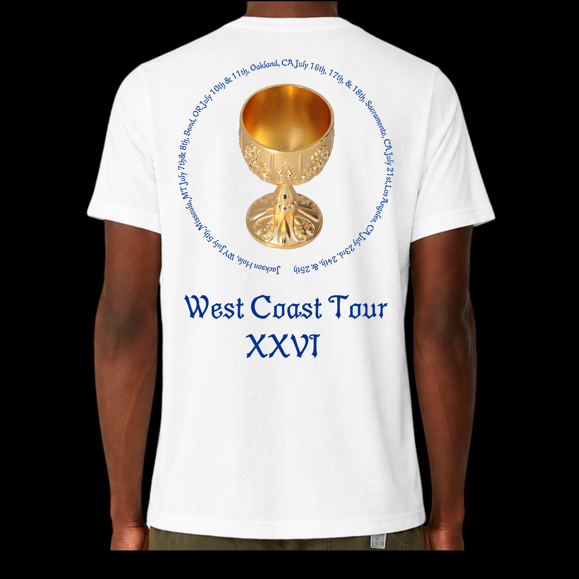 "The Last Supper" Widespread Panic Family Tour Shirt